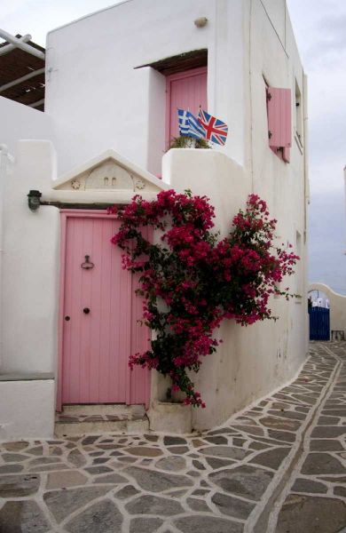 Greece, Paros, Marpissa A restored house